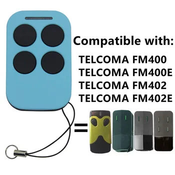 TELCOMA FM402 / FM402E / FM40OE / FM400 433Mhz דלת המוסך שליטה מרחוק כף יד משדר TELCOMA השער Fob מפתח הפקודה