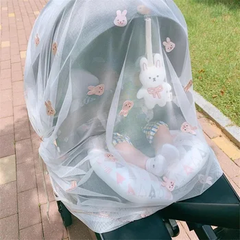 עגלת תינוק עגלת כילה נגד יתושים העגלה העגלה חרקים מגן רשת רשת תינוקות הגנת רשת כיסוי עגלת תינוק Accessorie