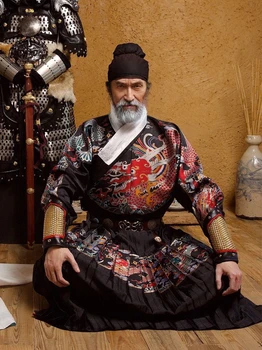 המקורית של גברים ונשים שושלת מינג Hanfu כללי המדים המדים של המשמר המלכותי תחפושות קוספליי
