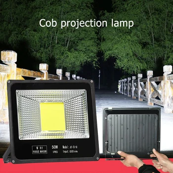 50/100W LED מבול אור רפלקטור חיצוני IP66 עמיד למים זרקורים מנורת קיר מנורת רחוב שביל תאורה חצר גן