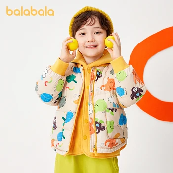 Balabala הפעוט 2023 יוניסקס ילד ילדה מעיל סתיו חורף סוודר חם העליון סוודר אופנתי