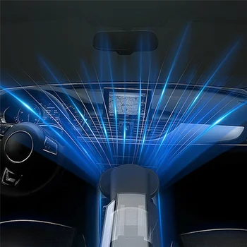 רכב נייד יד ואקום נטענת, רטוב וניקוי יבש שימוש נייד יד ואקום 120W גבוה כוח LED אור