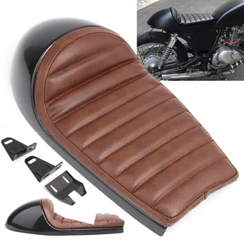 אוניברסלי אופנוע מושב רטרו אוכף מערבל כרית חום מושב פן בסיס הערכה עבור הונדה ימאהה דוקאטי ב. מ. וו Truimph