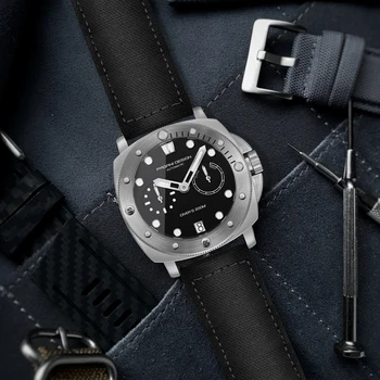 PAGANI עיצוב שעונים של גברים חדשה צוללן האוטומטי מכאני שעון ספיר נירוסטה ספורט 20 בר שעון Relogios Masculino