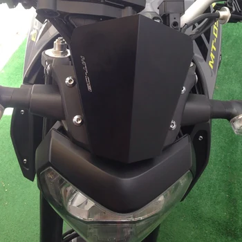אופנוע MT 09 השמשה רוח ההסתה השמשה אופנוע Windproof עבור ימאהה MT09 FZ 09 FZ09 MT-09 FZ-09 2014 2015 2016