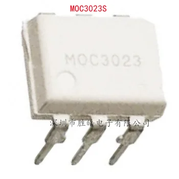 (10PCS) חדש MOC3023S MOC3023 דו-כיוונית סיליקון מבוקר Optocoupler MOC3023S SOP-6 מעגלים משולבים