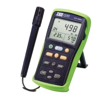 TES1370 NDIR CO2 מנתח טמפרטורה מד לחות