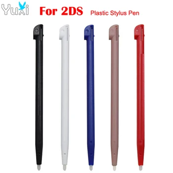 YuXi 5pcs פלסטיק עט קונסולת מסך מגע העט על Nintend 2DS Lapiz Tactil קונסולת המשחק אביזרים