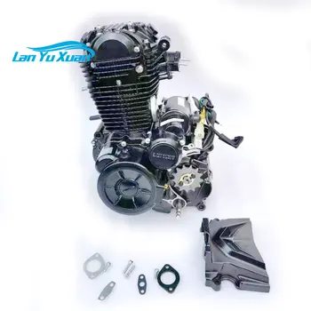 Loncin CB 250CC מנוע מקורר אוויר עם איזון פיר 6 הילוכים עוצמה לכל אופנועים עם מנוע ערכת