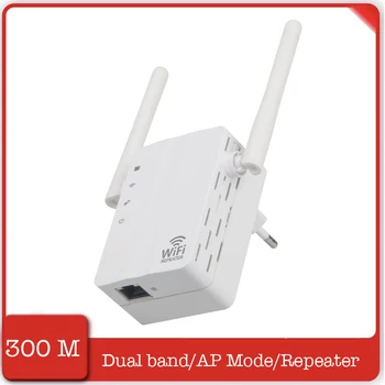 300Mbps Wireless Wi-Fi AP מהדר כפול חיצוני אנטנה מגבר Lan Ethernet אות Wifi Booster ארוך טווח Wi-Fi מתאם
