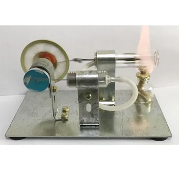 מנוע סטירלינג אדים של מודל פיזיקה מדע וטכנולוגיה מדע ייצור קטן קטן ההמצאה ניסיוני מכונית צעצוע
