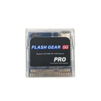 פלאש הילוך המשחק מחסנית כרטיס PCB עבור Sega Game Gear GG, שקוף