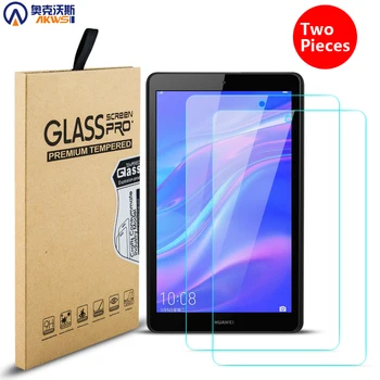 זכוכית מחוסמת עבור Huawei Mediapad M5 לייט 8 M3 Lite 8 מגן מסך עבור Mediapad T3 7 T3 8 T3 10 לוח סרט 2 חבילות