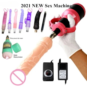 נייד שים לב לצורת היד שאומרת אוטומטי מכונת סקס עם דילדו זין איבר המין הנשי ויברטור אנאלי פלאג צעצועי מין לנשים מאונן מבוגרים 18