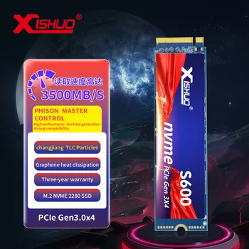 XISHUO במהירות גבוהה SSD NVME M. 2 2280 PCIe3.0 256GB 128GB 512GB 1TB דיסק קשיח פנימי, כונן מצב מוצק עבור Ps5 נייד מפעל מחיר