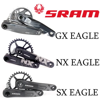 SRAM SX NX GX נשר MTB אופני 1*12 מהירות דאב Crankset 32T 34T Chainring ישירה הר ללא סוגר תחתון אופניים חלק
