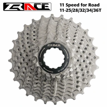 ZRACE אופניים קלטת 11 מהירות כביש / MTB אופני עוצרת אותם 11-25T / 28T / 32T / 34T / 36T, תואם Ultegra 105