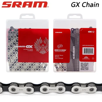 SRAM GX נשר 12 מהירות כוח שרשרת על אופני הרים כסוף צבע 1X12S 12V 126L GX שרשרת אופניים על אופניים MTB חלקים