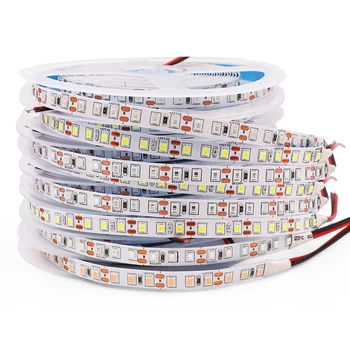 12V רצועת LED נורות LED SMD2835 גמיש LED קלטת 60Leds/m 120Leds/מ ' עמיד למים סרט דיודה לבן חם, לבן אדום ירוק כחול