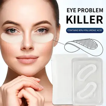 חומצה היאלורונית מסיכת עיניים Microneedle רטיות ג ' ל הפנים נפיחות, עיגולים משטח טיפול אנטי אפל מסכת לחות קמטים E U1X0