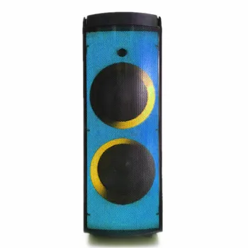 12 אינץ ' נייד חזק חיצונית קריוקי השן הכחולה רמקול עם מיקרופון אלחוטי ו-אפקטים של אור partybox 1000