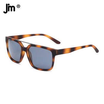 ג'. מ. צבע גומי מסגרת מרובעת מקוטב משקפי שמש נשים גברים UV400 PN2047