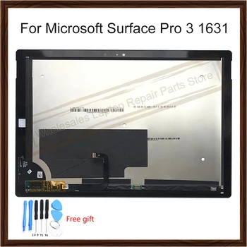 המקורי ב-Microsoft Surface Pro 3 1631 מלא מסך מגע LCD דיגיטלית TOM12H20 v1.1 v1.0 LTL120QL01 003 עבור Pro3 תצוגת lcd