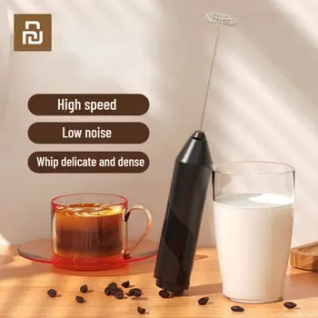 Youpin חשמלי חלב לקפוצ 'ינטור מיני Foamer מכונת קפה מקצף ביצים קפוצ' ינו בוחש נייד בלנדר כלי מטבח.