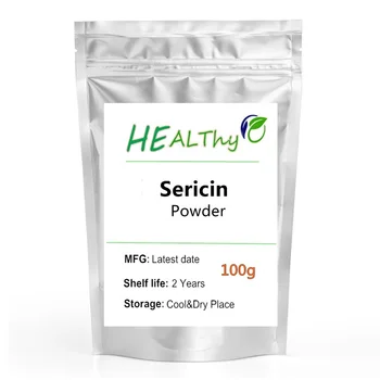 משי טבעי Sericin אבקת קוסמטי יסודי להלבנת העור,