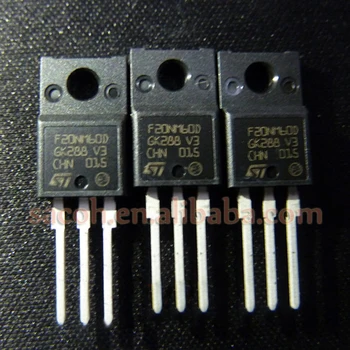 10Pcs STF20NM60D F20NM60D או STF20NM50D F20NM50D ל-220F 20A 600V MOSFET עם דיודה מהירה
