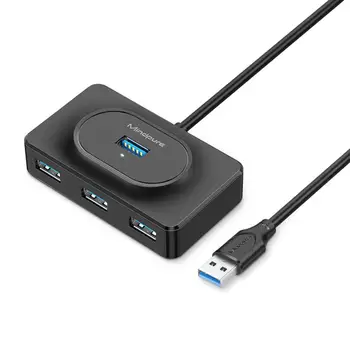 USB תחנת עגינה רב עוצמה תפקודית נייד בעל ביצועים גבוהים מפצל USB Hub