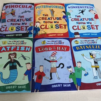 היצור מן הארון שלי 6 ספרים באנגלית לילדים