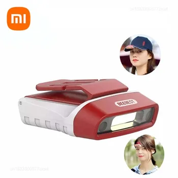 Xiaomi Beebest נייד כובע קליפ אור חיישן מחווה פנס רב תכליתי אור נטענת פנס עם USB אינדוקציה