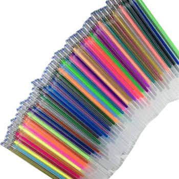 12Pcs/סט ג ' ל עט צבעים מילוי המשרד החדש להדגיש עט מילוי צבעי דיו הספר, כלי כתיבה כלי כתיבה מתנה ציוד לבית הספר