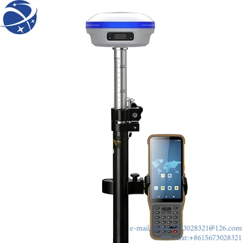יון יי GPS מכשור מדידות GPS I83 GNSS/X7 GNSS 1408 ערוץ GNSS RTK M9 (כתום) סנטימטר רמת RTK מלקט נתונים