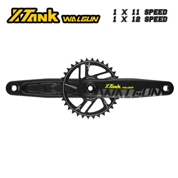 XTank Crankset MTB אופני הרים כננת היד 170mm 175mm להגביר Crankset 6 מ 
