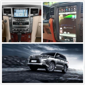 עבור לקסוס LX570 2007 2008 - 2015 אנדרואיד 9 Carplay ברדיו שחקן הרכב ניווט GPS ראש יחידת סטריאו ברכב נגן מולטימדיה