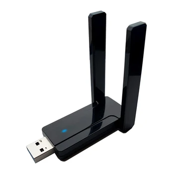 כרטיס רשת Wifi מתאם USB 3.0 מהיר מהירות משחקים אוניברסליים עם אנטנה שולחן העבודה עבור מחשב Dual Band 2.4 GHz 5GHz נייד Dongle