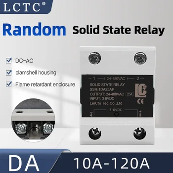 SSR אקראי DC סוג שליטה AC חד פאזי מצב מוצק ממסר 10A 25 א 40A 60A 80A 100A 120A