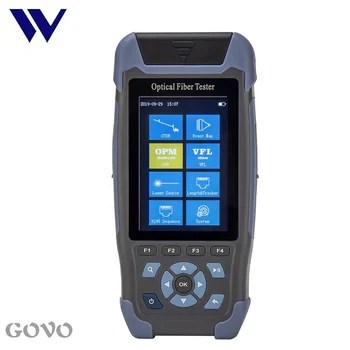 GOVO GW300S סיבים ריינג ' ר 1550nm 22dB USB נייד Mini OTDR++ VFL + מד כוח + שמחלקת חקירת תקריות ירי.