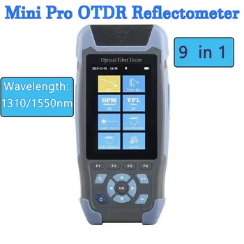 NK3200D Mini Pro OTDR Reflectometer 9 פונקציות ב-1 המכשיר OPM שמחלקת חקירת תקריות ירי. VFL אירוע המפה כבל ה-Ethernet רצף מרחק Tracker