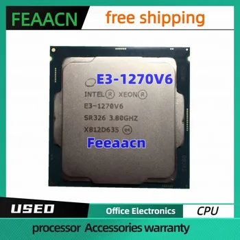 Processador-Intel Xeon E3-1270V6 CPU, 3.80 ג ' יגה-הרץ, ליבות, 8MB, E3-1270, V6, LGA1151, 14nm, 72W, E3 1270V6, frete grátis