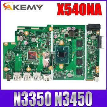 X540NA N3350 N3450 CPU 4GB-RAM המחברת הלוח האם Asus X540 X540N X540NA R540N D540NA מחשב נייד לוח אם 100% נבדק אישור