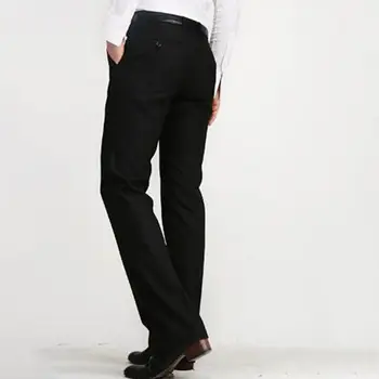 גברים מכנסיים 3D חיתוך נוח אביב סתיו צבע מוצק ישר מתאים חופשי עסקים מכנסיים pilling נגד מכנסי העבודה אופנת רחוב