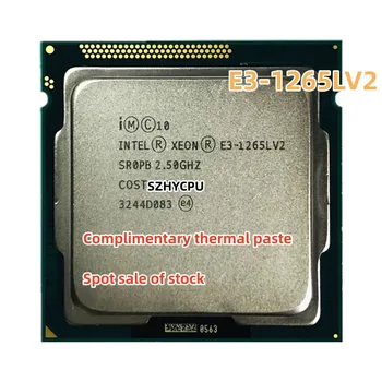 Intel Xeon E3-1265L v2 E3 1265Lv2 E3 1265L v2 2.5 GHz בשימוש Quad-Core שמונה ליבות 45W המעבד LGA 1155