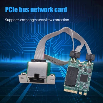 M. 2 Gigabit Ethernet כרטיס רשת RTL8125BG שבב M2 RJ45 רשת מתאם Mini PCIE PCIE כרטיס רשת אוטובוס