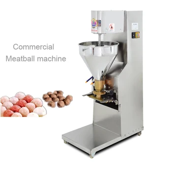 אוטומטי בשר ביצוע Machine מסחרי בשר הכדור להרכיב מכונה תעשייתית בשר הכדור היוצר 220V 1100W