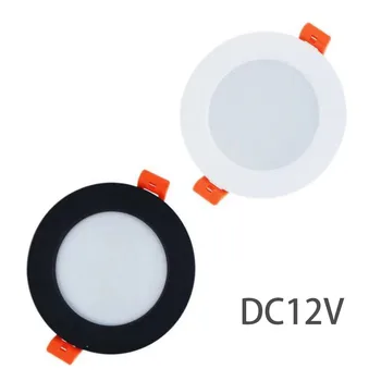 DC 12V downlight LED 3W 5W 7W 9W 12W LED משובצים מנורת תקרה הזרקורים דק downlight מעגלי תאורה דקורטיבית