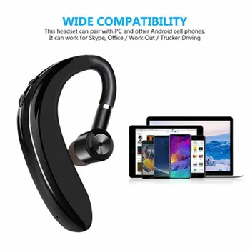 Bluetooth אוזניות אוזניות אלחוטיות בקרת מגע ספורט אוזניות מיקרופון עובד על כל הטלפונים החכמים מוסיקה אוזניות TWS