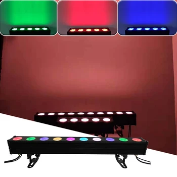 10X30W RGBW 4in1 עמיד למים Pointcontrol מכונת כביסת קיר בר אור DMX512 DJ LED מסיבת צביעה, אפקט האור על חתונה מועדון חג המולד